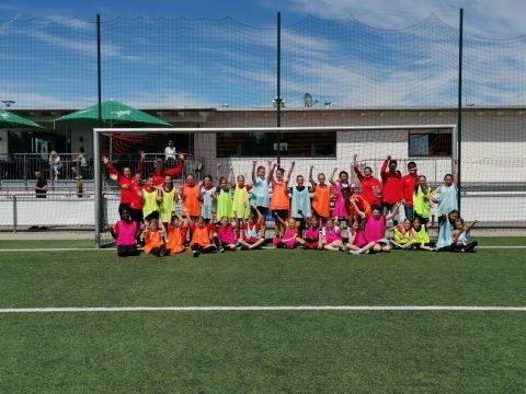 Mädchenfussballtag 2022 bei der Spvgg