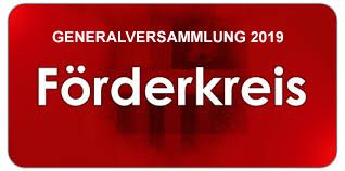 Einladung Förderkreis Generalversammlung