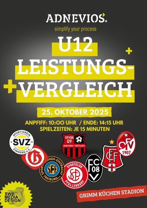 U12 Leistungsvergleich