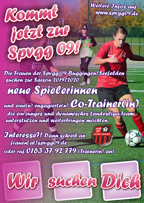 Wir suchen Dich!