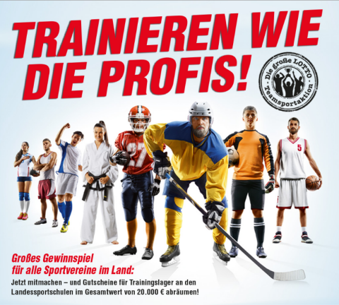 Gewinnspiel für Sportvereine!