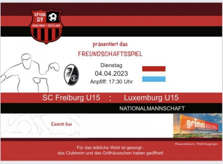 SCF U15-LuxemburgU15